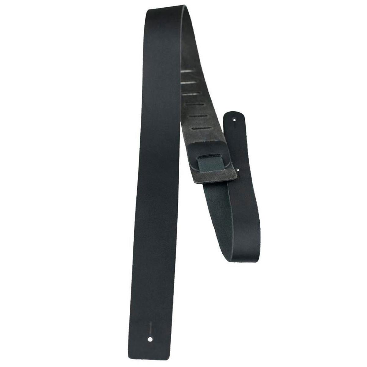 

Perri's Leathers P20 2" Wide Soft Leather Guitar Strap, Black