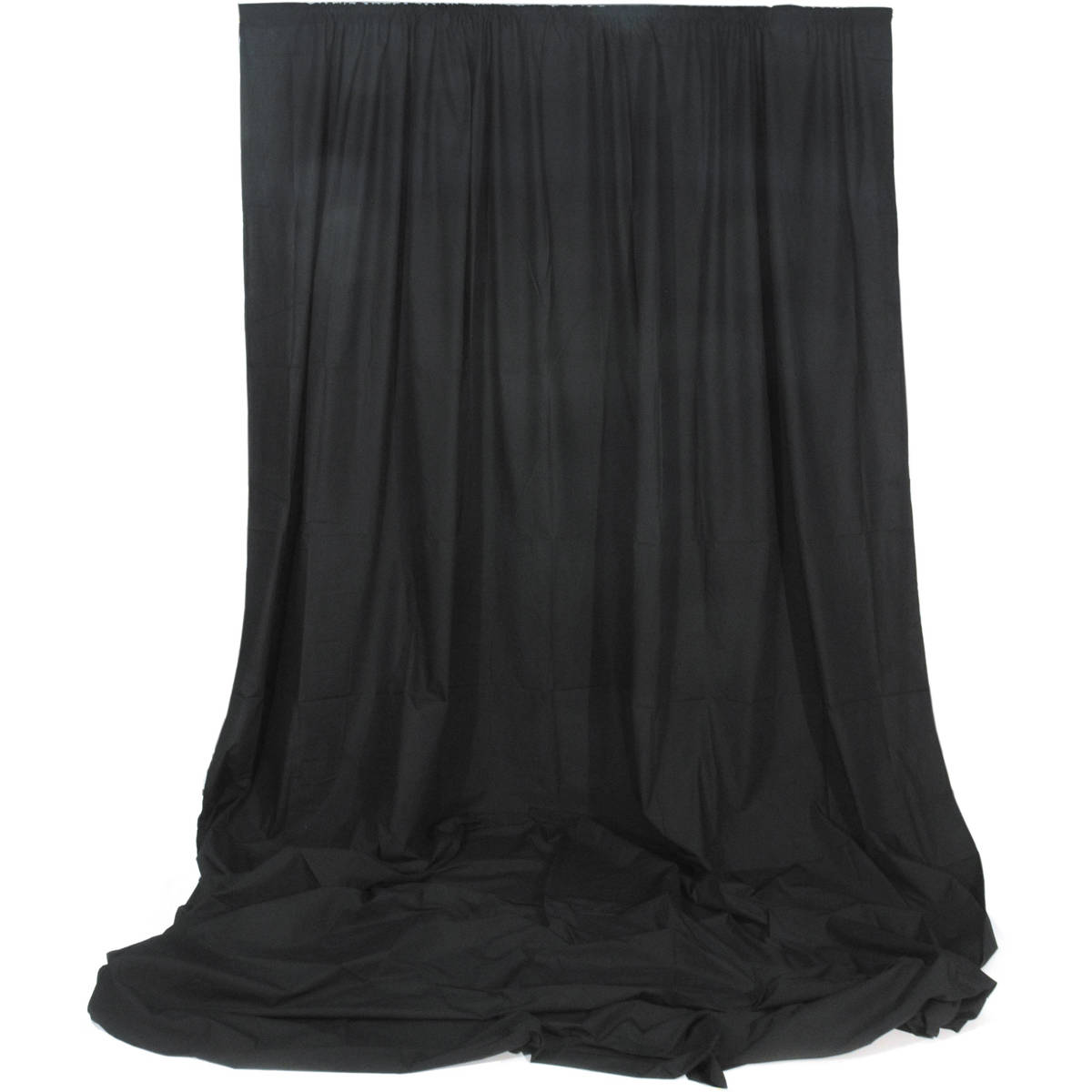 

Photoflex Solid Color Series 10x20' Dyed Muslin Background, Solid Black