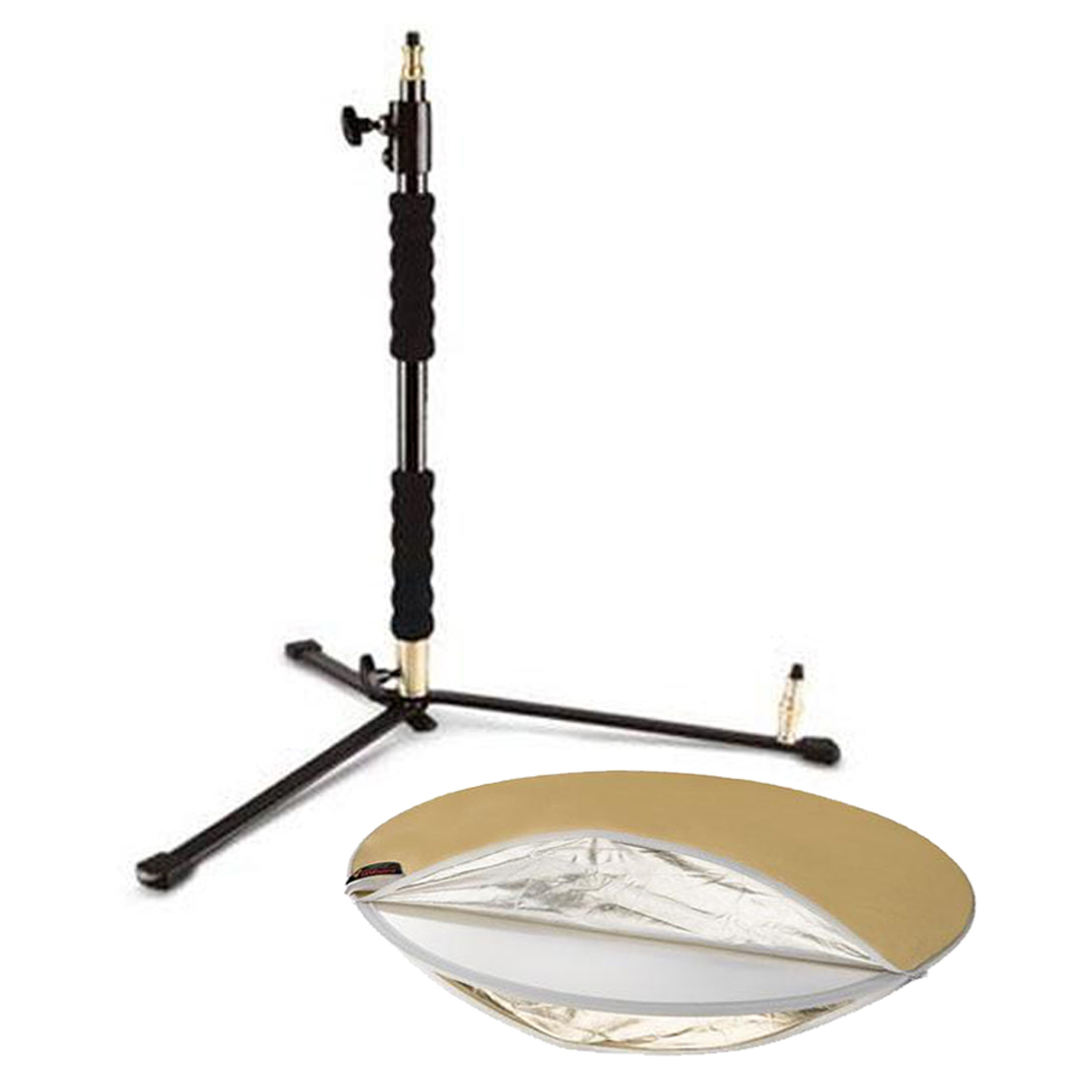 

Photoflex LSB2200 34 " Stand with 5/8 inch Stud W/Photoflex 42" 7-in-1 MultiDisc