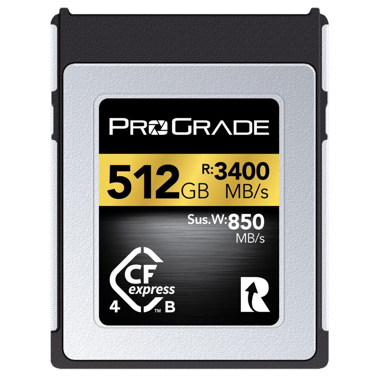 

Prograde Digital ProGrade Digital Gold Series CFexpress Type-B 4.0 Memory Card 512GB Single