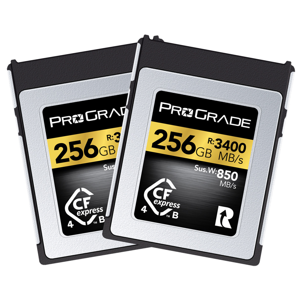 

Prograde Digital ProGrade Digital Gold Series CFexpress Type-B 4.0 Memory Card 256GB 2-Pack