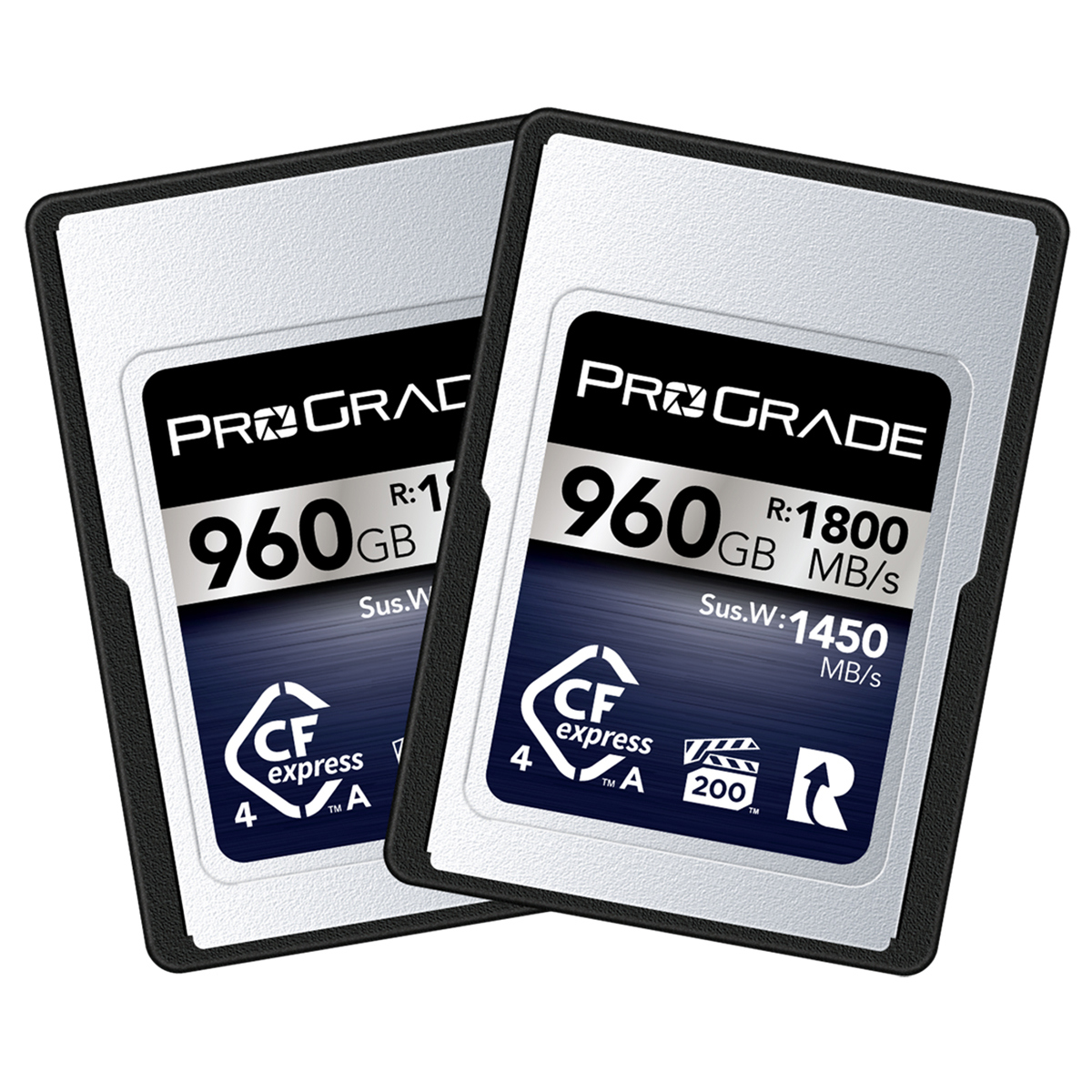 Prograde Digital Iridium Series CFexpress Type-A 4.0 Memory Card 960GB 2-Pack