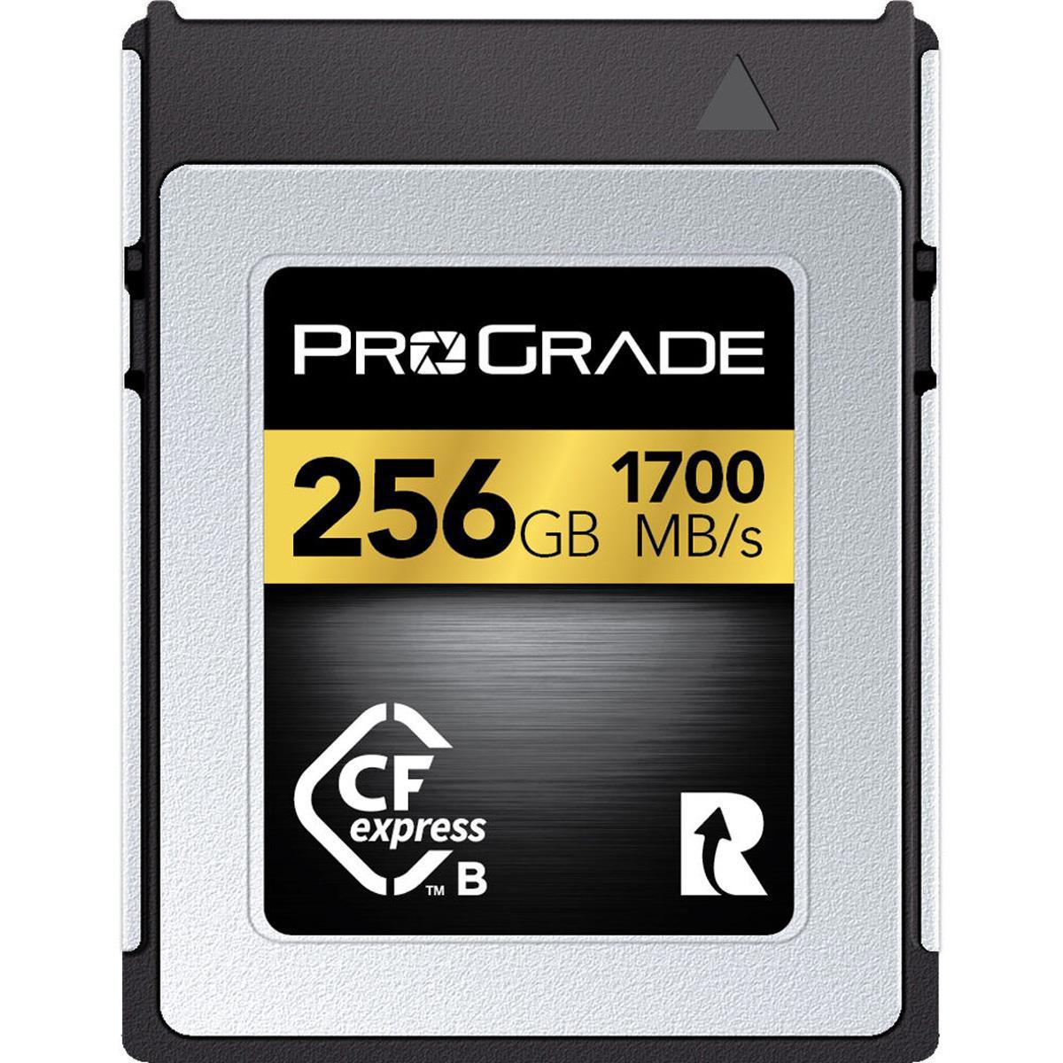

Prograde Digital ProGrade Digital Gold Series 256GB CFexpress Type-B 2.0 Memory Card