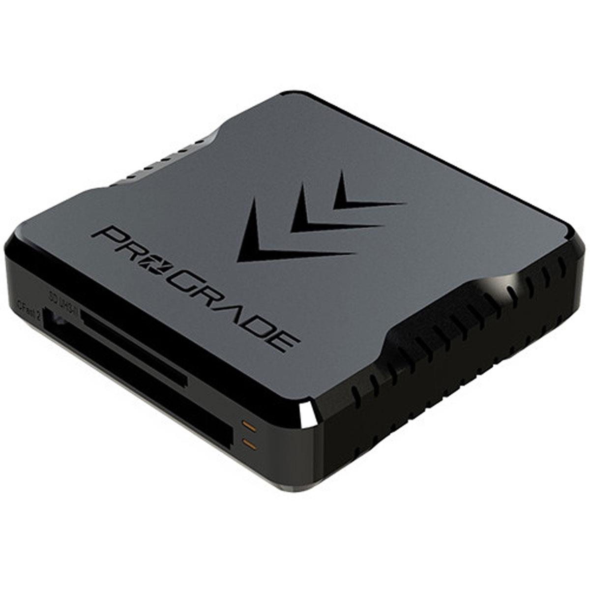 

Prograde Digital ProGrade Digital Dual-Slot CFast 2.0 & UHS-II SDXC USB 3.1 Type-C Card Reader