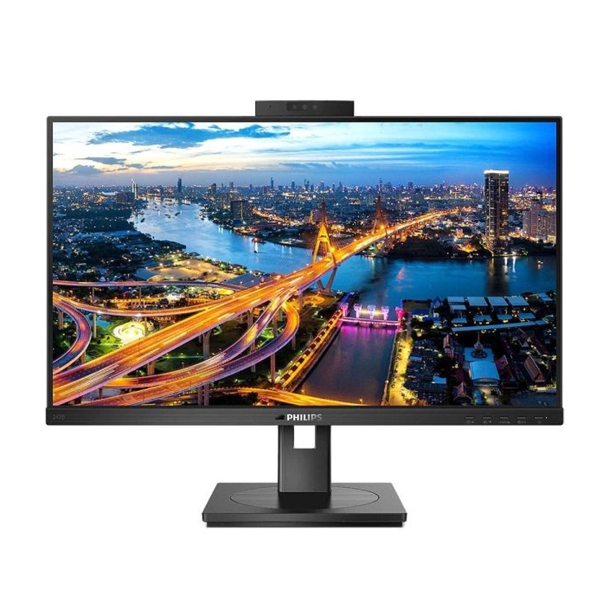 Philips 242B1H 23.8&quot; 16:9 FHD IPS WLED LCD Monitor w/Windows Hello Webcam, Black