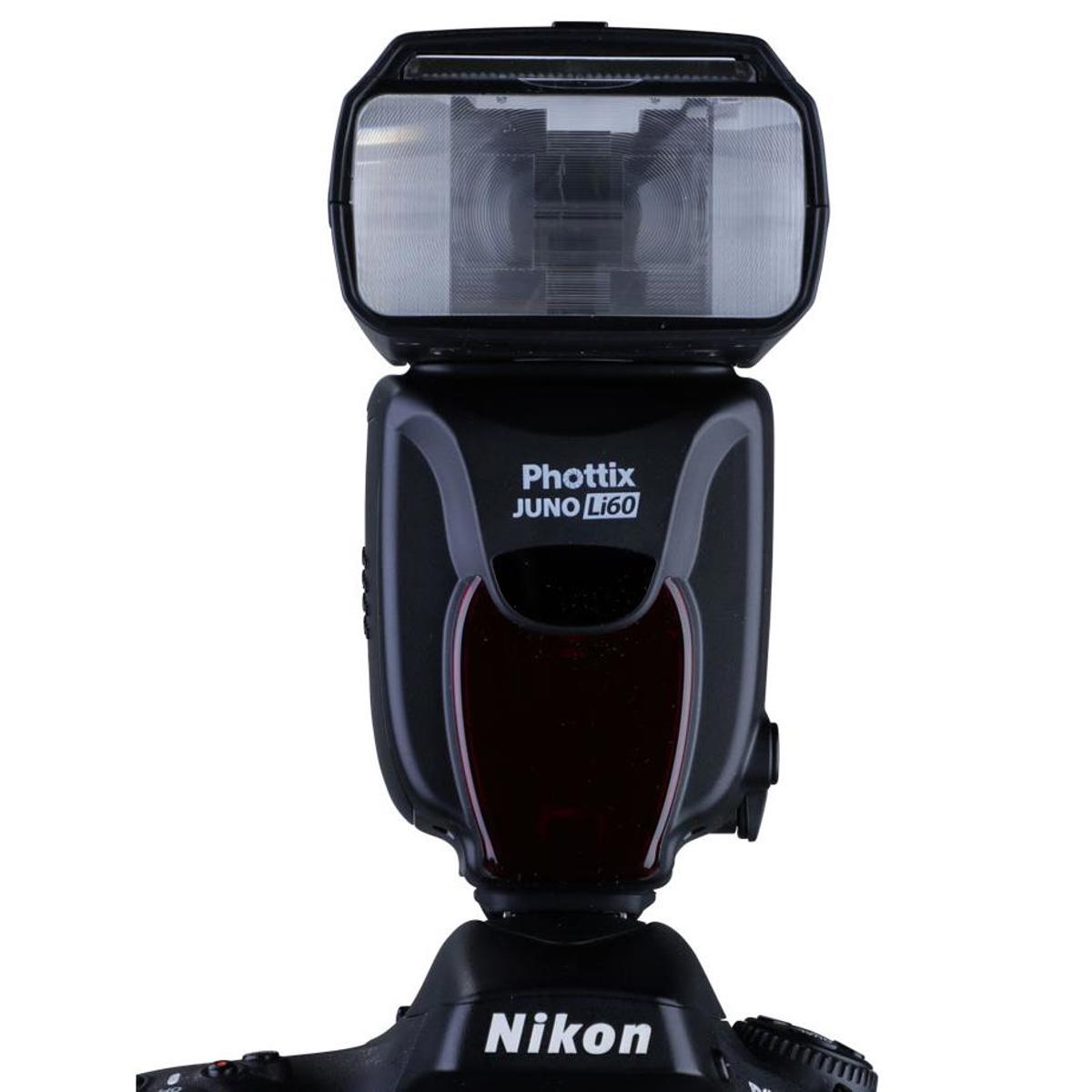 Image of Phottix Juno Li60 Manual Transceiver Flash with Li-Ion Battery