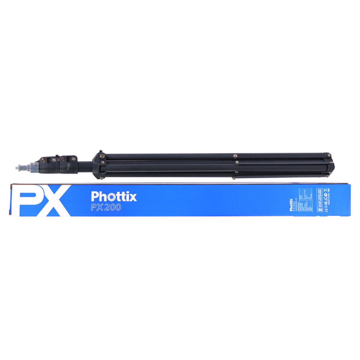 Phottix PX200 79" 3-Section Light Stand, Black #PH88194