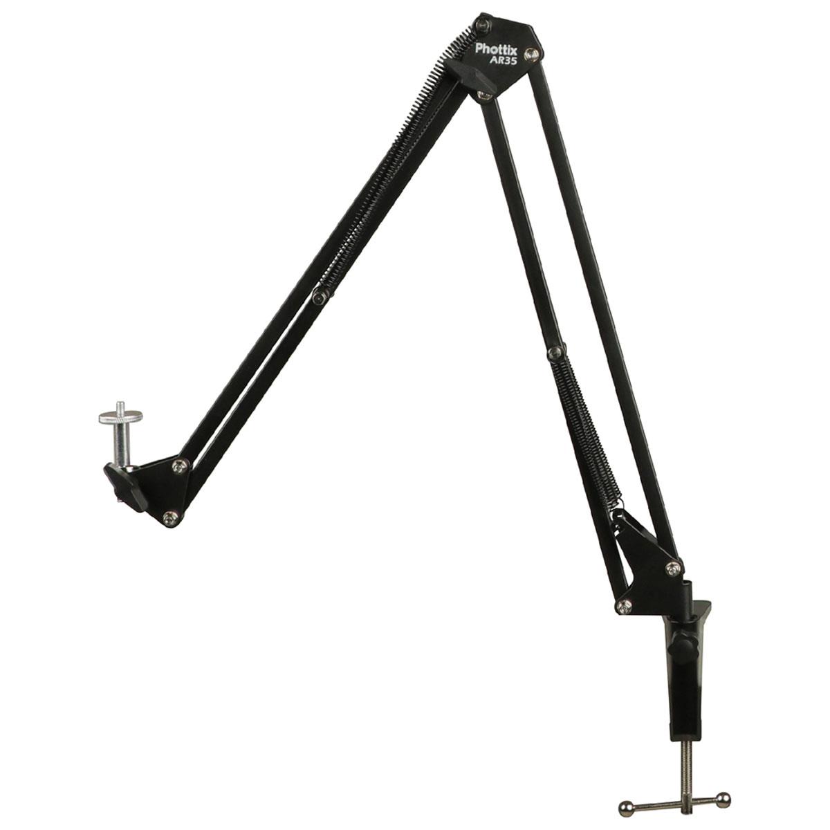 Photos - Microphone Stand Phottix AR35 Boom Arm Stand for Microphone, LED Light and Webcam PH99930 