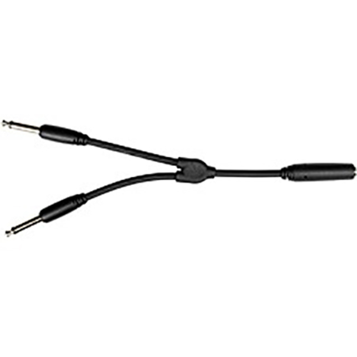 

Pig Hog 6" Mono 1/4" Female to Dual Mono 1/4" Male Y Cable