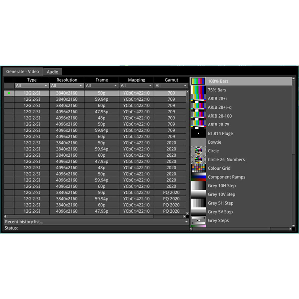 

PHABRIX Audio/Video Signal Generator for Qx IP Analyzer