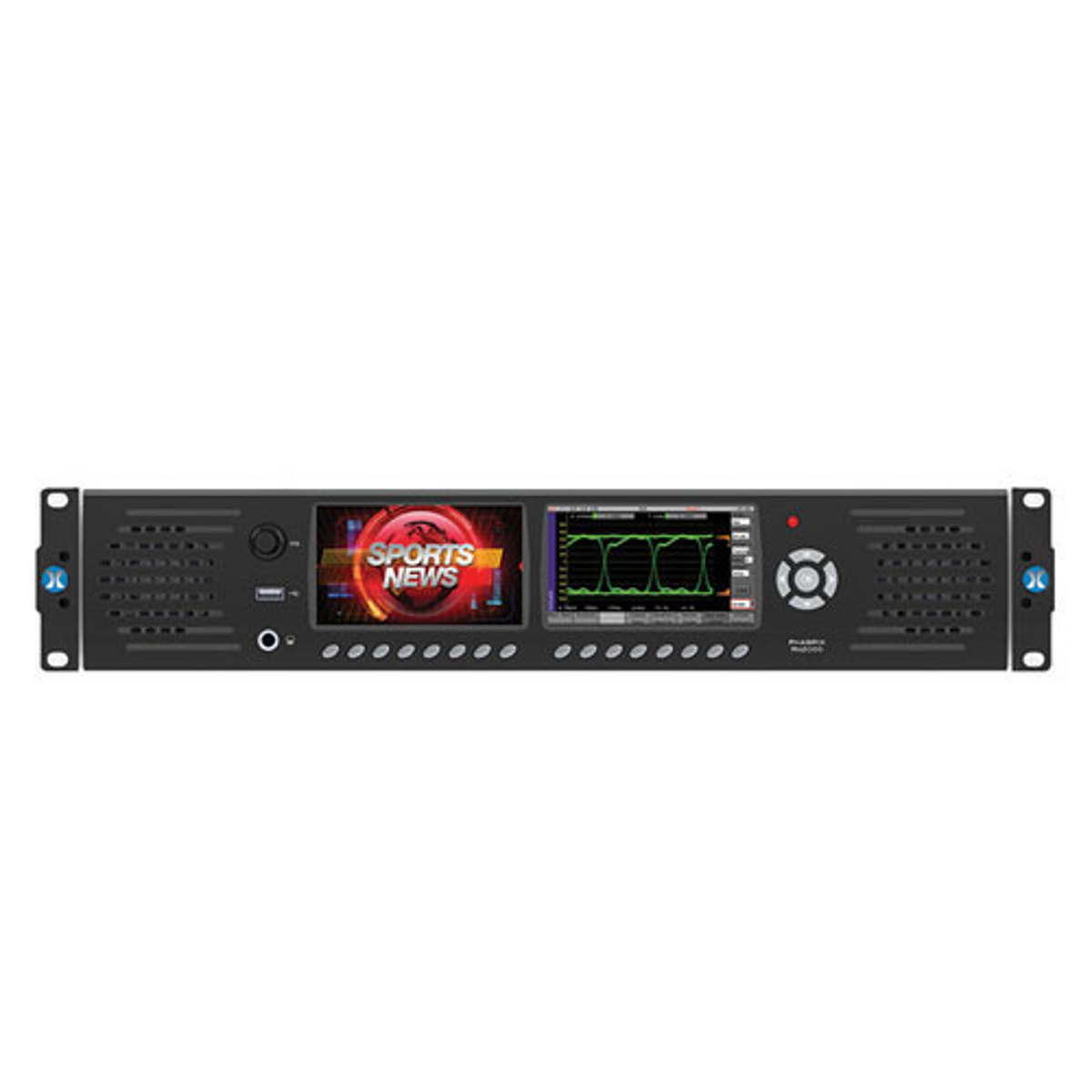 

PHABRIX Rx 2000 Monitoring/Testing Analyzer w/ One Analyzer Module & Eye/Jitter