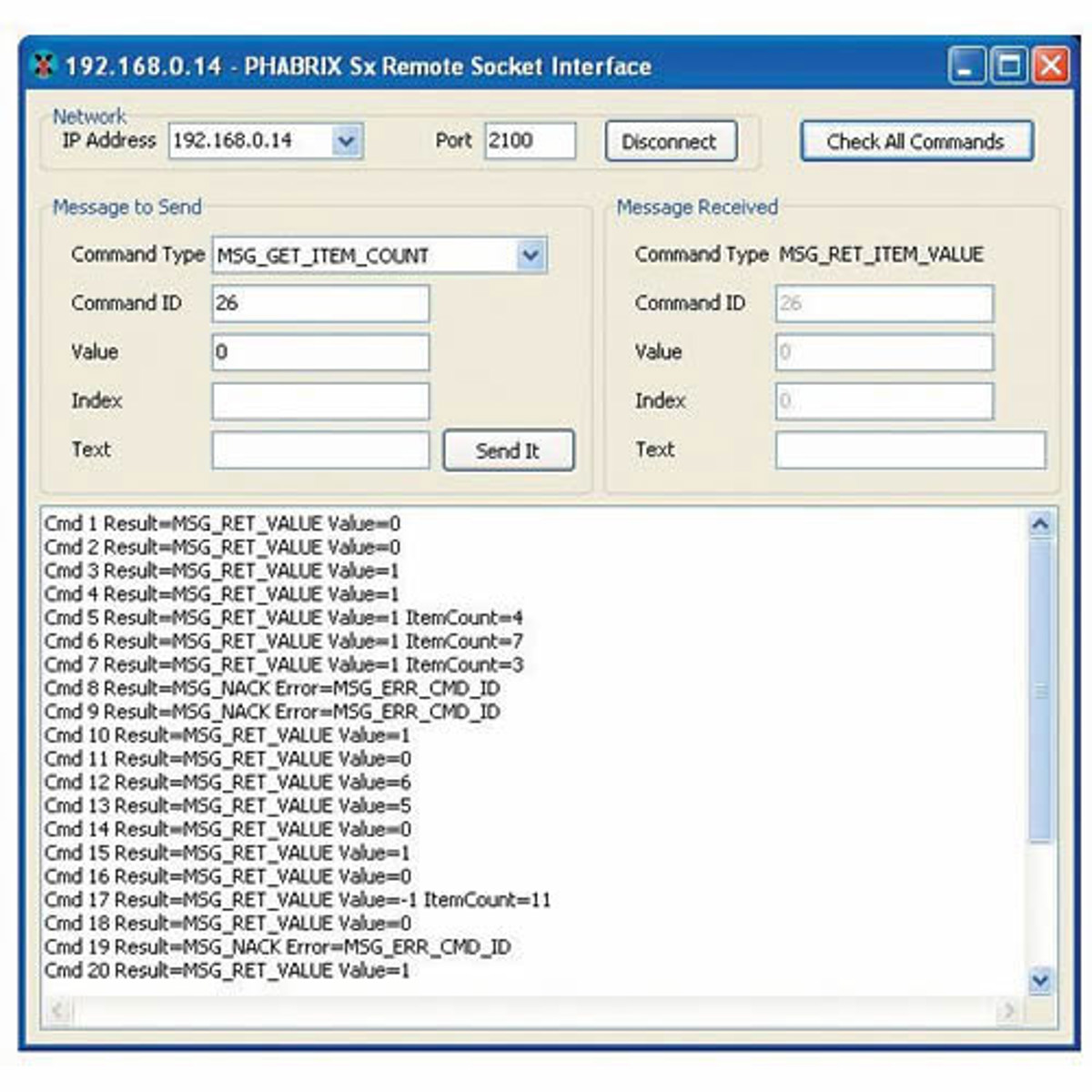 

PHABRIX Option Enhanced Remote Control for SxA, SxD and SxE Analyzer