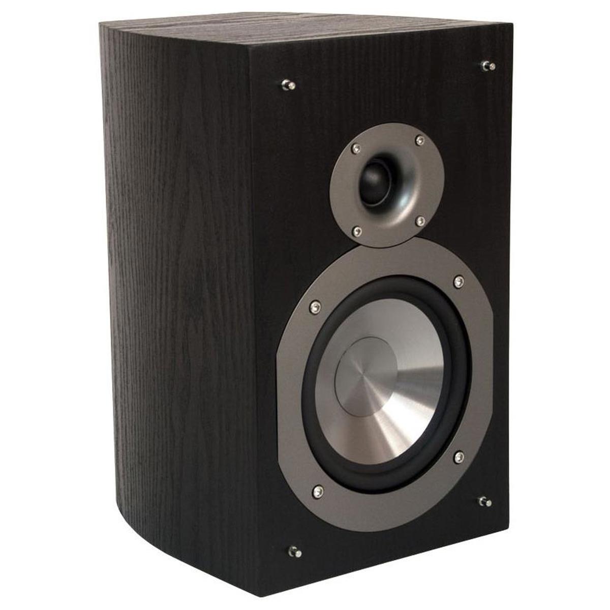 6.5" 2-Way Bookshelf Speaker, Black - Phase Technology V62