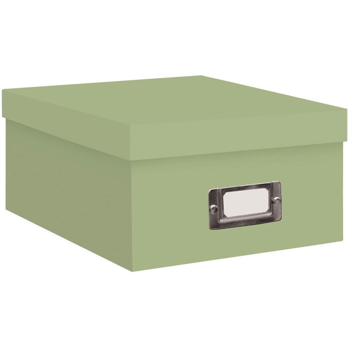 

Pioneer Photo Album Pioneer B-1 Photo/Video Storage Box - Holds 1100 Photos/10 VHS Videos,Sage Green