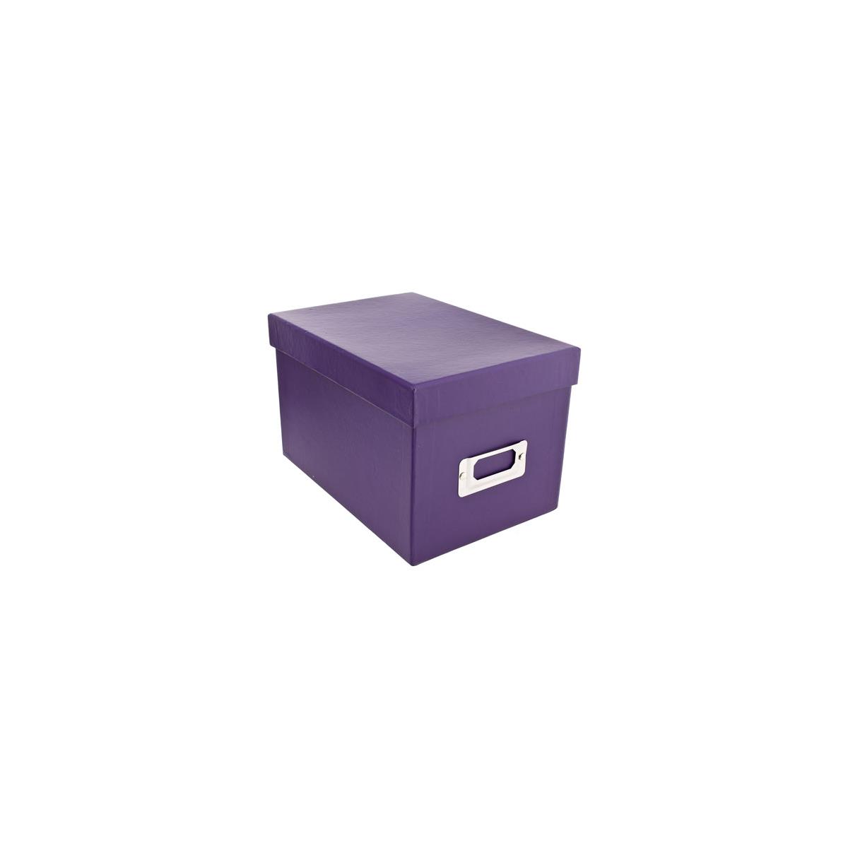 Коробка для хранения компакт-дисков/DVD-дисков Pioneer Photo, вмещает 21 компакт-диск/10 DVD-дисков, ярко-фиолетовый #BCD1S/BP