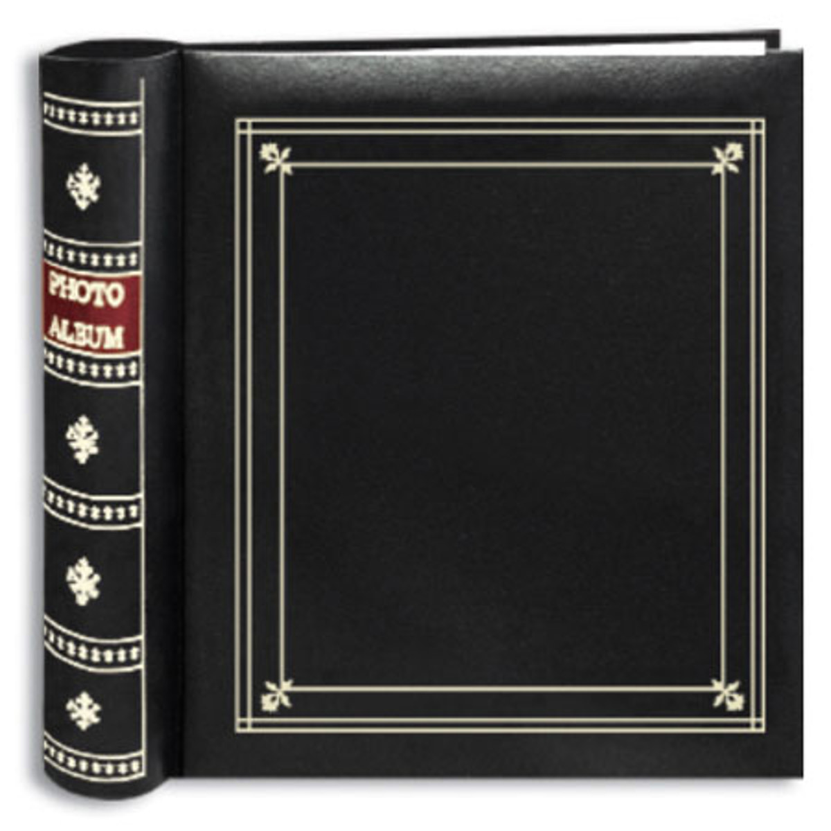 

Pioneer Photo Album Pioneer Spiral Bound Le Memo Pocket Photo Album, Holds 200 4x6" Photos, Black