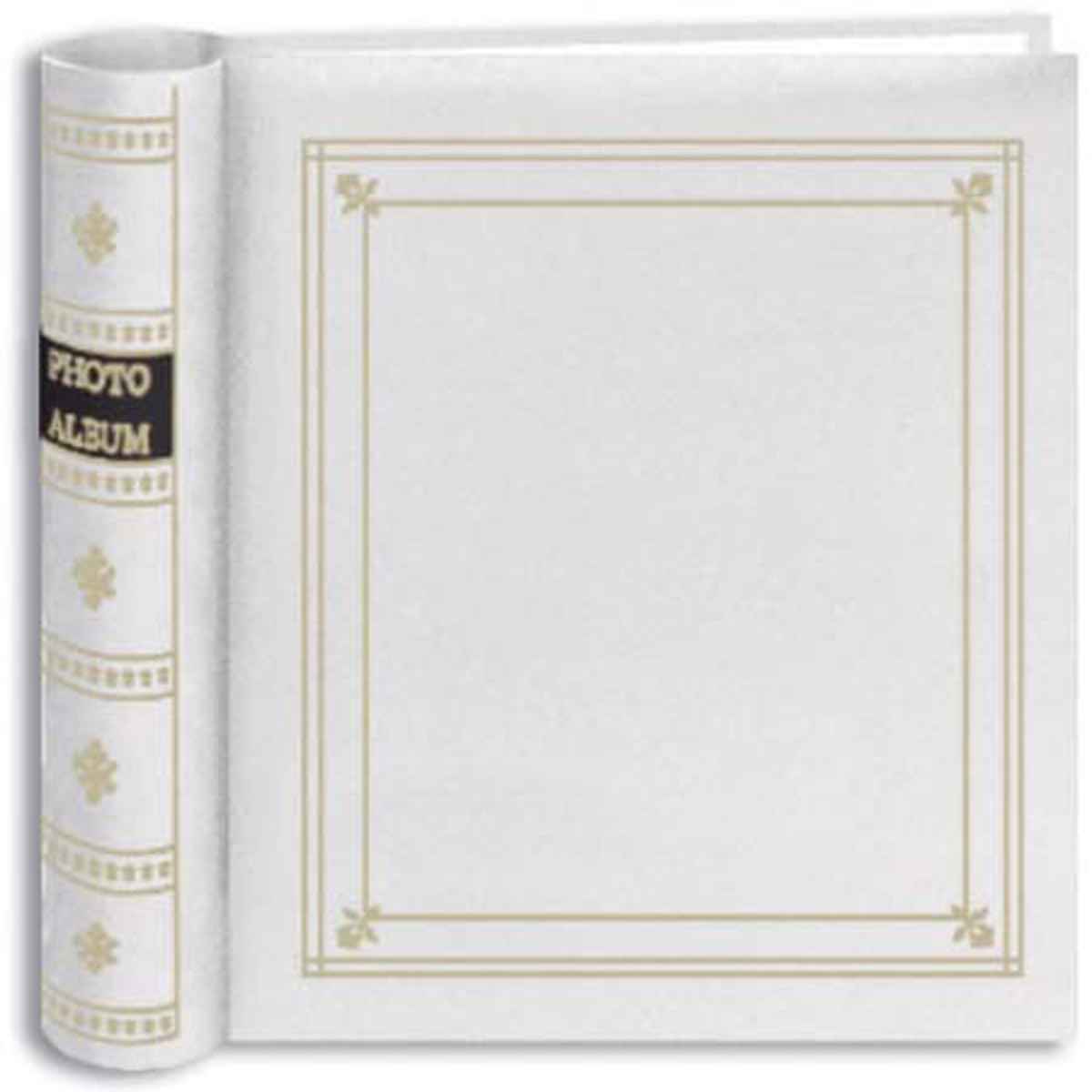 

Pioneer Photo Album Pioneer Spiral Bound Le Memo Pocket Photo Album, Holds 200 4x6" Photos, White
