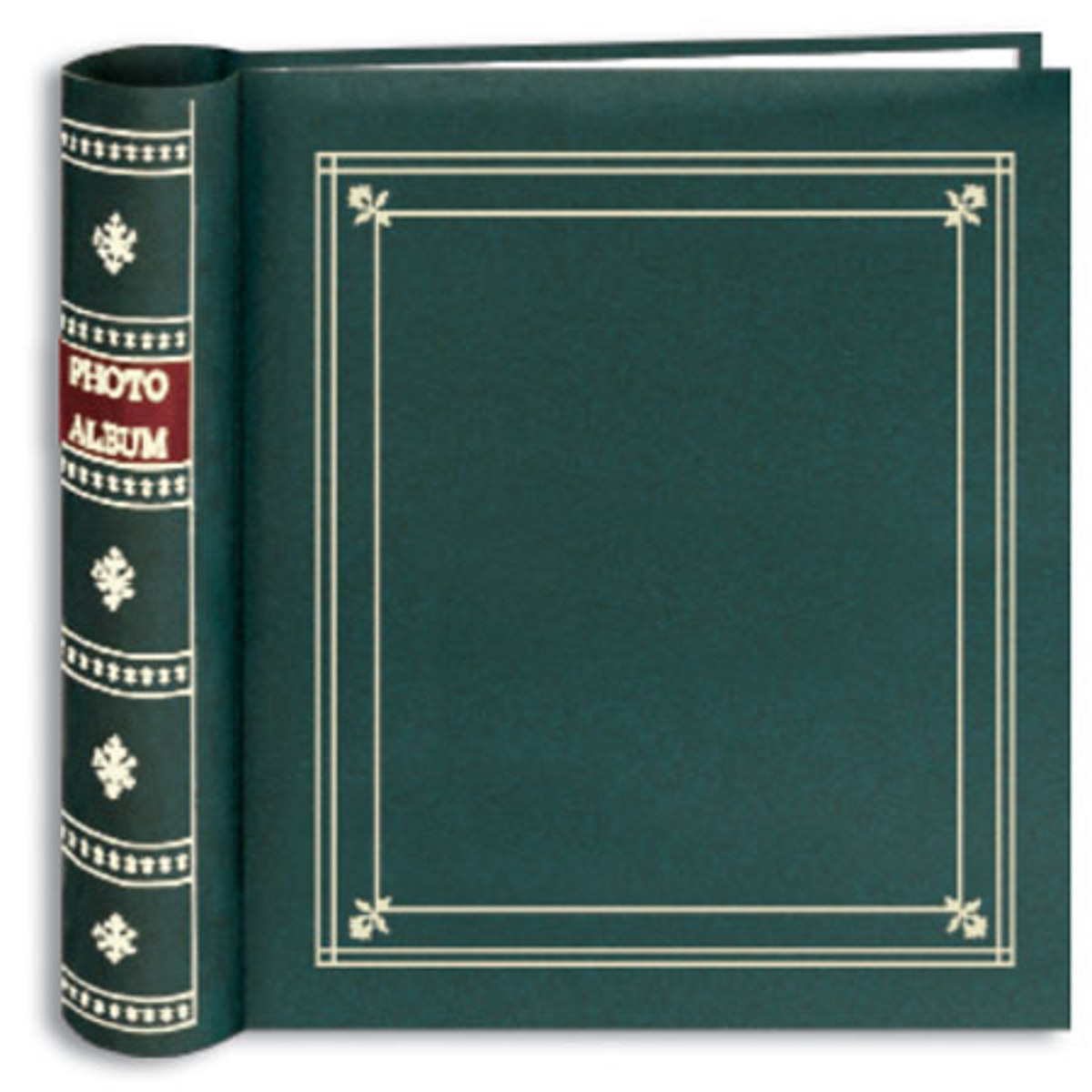 

Pioneer Photo Album Pioneer Spiral Bound Le Memo Pocket Photo Album, Holds 200 4x6" Photos, Green