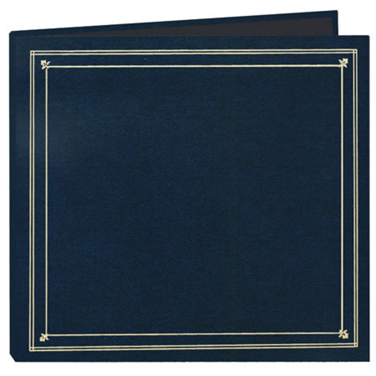 

Pioneer Photo Album Pioneer Full Size Post Style Album, Holds 204 4x6" Photos 6 Per Page, Navy Blue