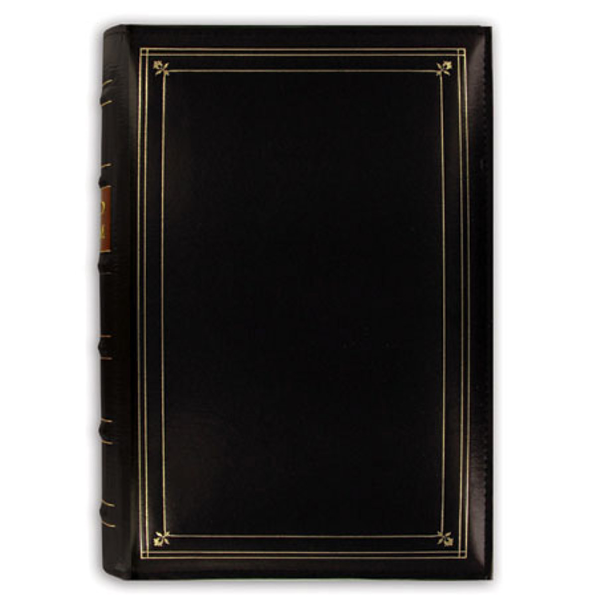

Pioneer Photo Album Pioneer Bonded Leather Bi-Directional Photo Album, Holds 204-4x6", Black