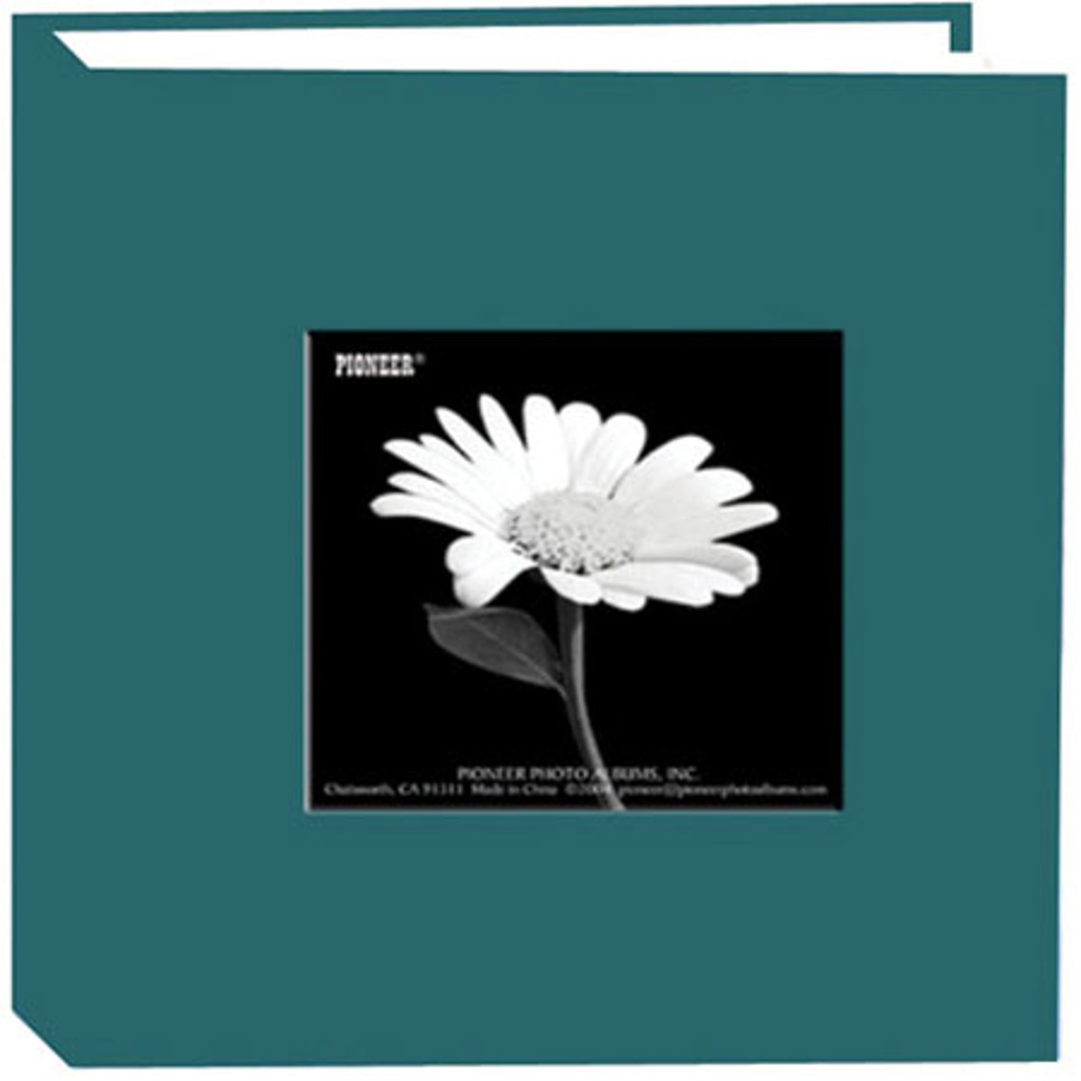 

Pioneer Photo Album Pioneer Bi-Directional Fabric Frame Album, Holds 100 4x6" Photos, Majestic Teal