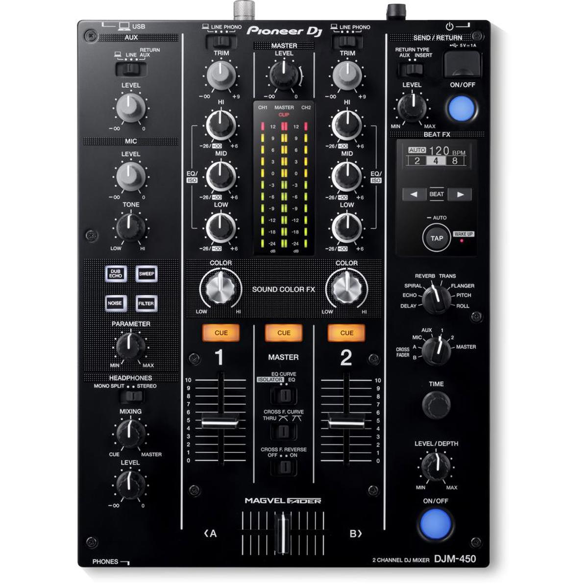 

Pioneer Electronics DJM-450 Professional 2-Channel Mixer