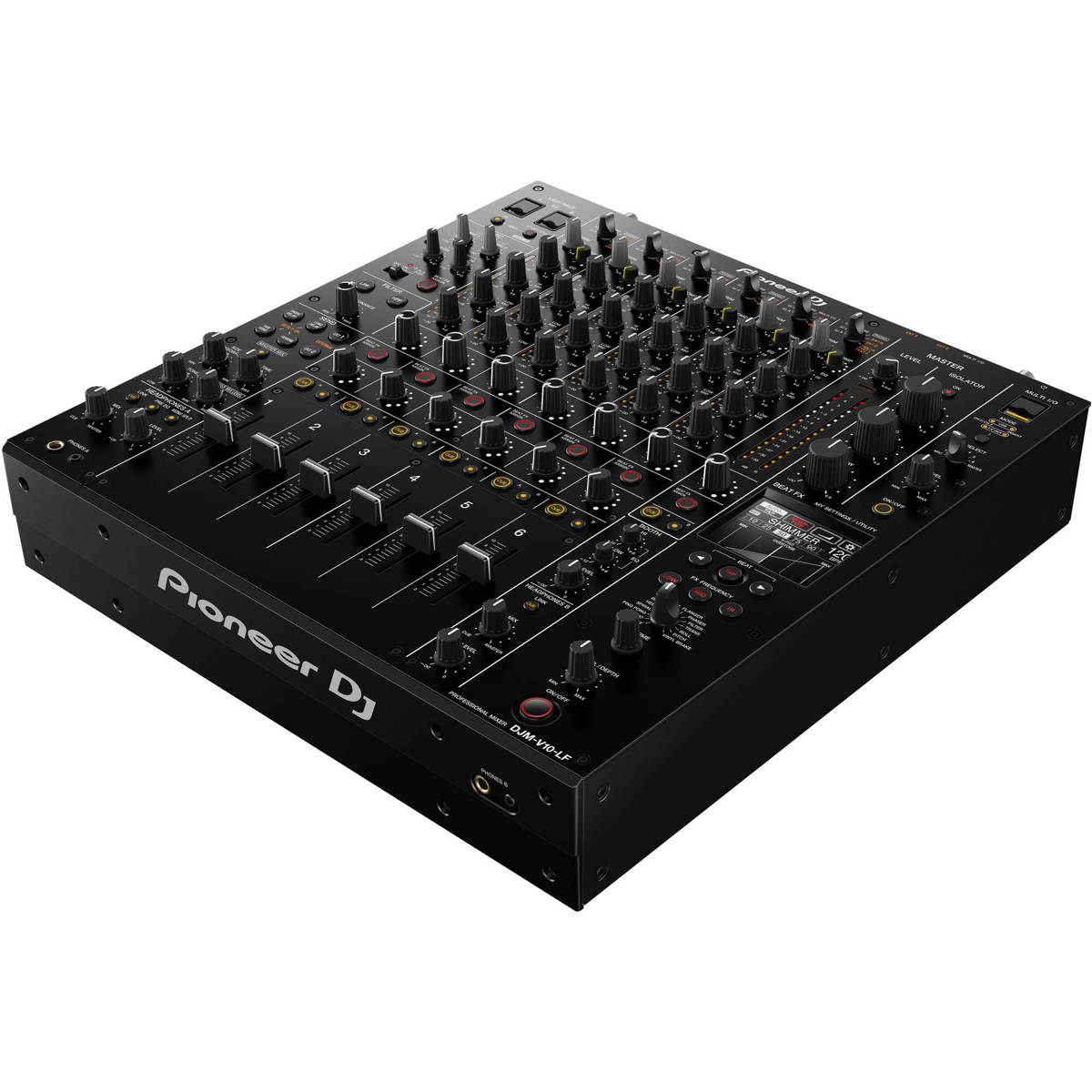 

Pioneer Electronics DJM-V10-LF Creative Style 6-Ch DJ Mixer with 60mm Long Fader