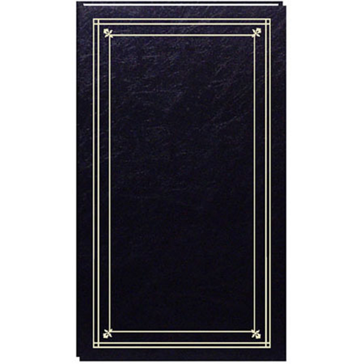 

Pioneer Photo Album Pioneer Slim Line Post Bound Photo Album, Holds 204-4x6" Photos, Black