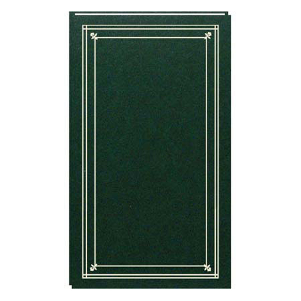 

Pioneer Photo Album Pioneer Slim Line Post Bound Photo Album, Holds 204-4x6" Photos, Hunter Green