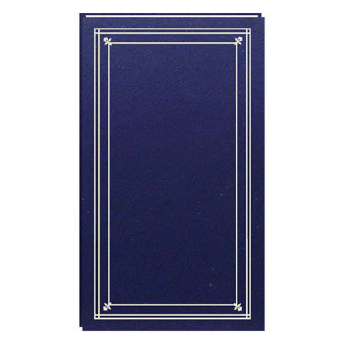 

Pioneer Photo Album Pioneer Slim Line Post Bound Photo Album, Holds 204-4x6" Photos, Navy Blue