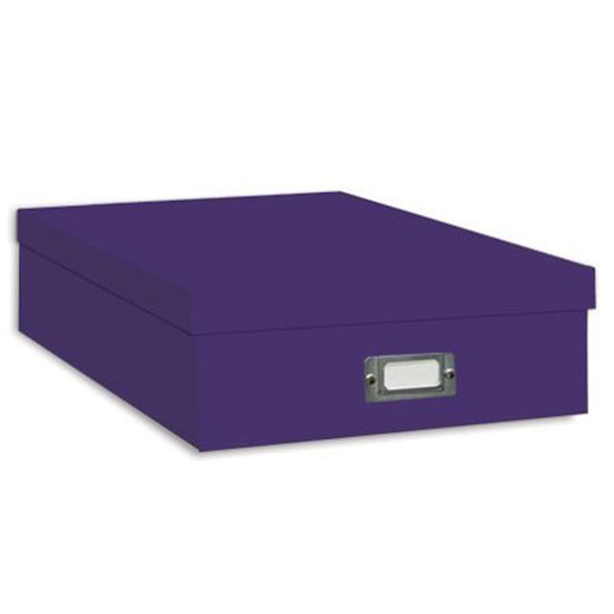 

Pioneer Photo Album Pioneer OB12S BRIGHT PURP Scrapbooking Box, 13.25x15x 4