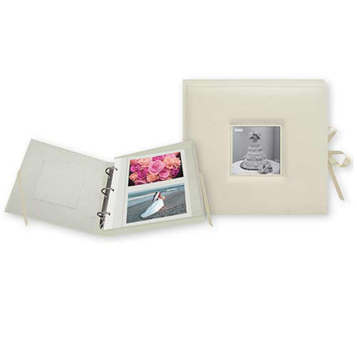 

Pioneer Photo Album Pioneer PBX120W WEDDING Sewn 3-Ring 120 Pocket Album