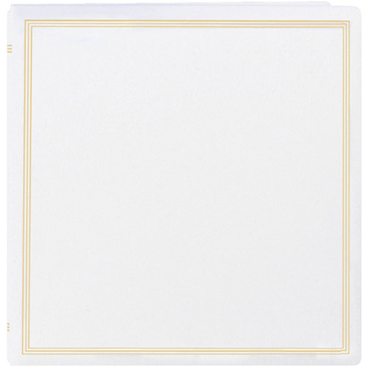 

Pioneer Photo Album Pioneer X-Pando Post Bound Magnetic Page Photo Album, Holds 20 11x11", White