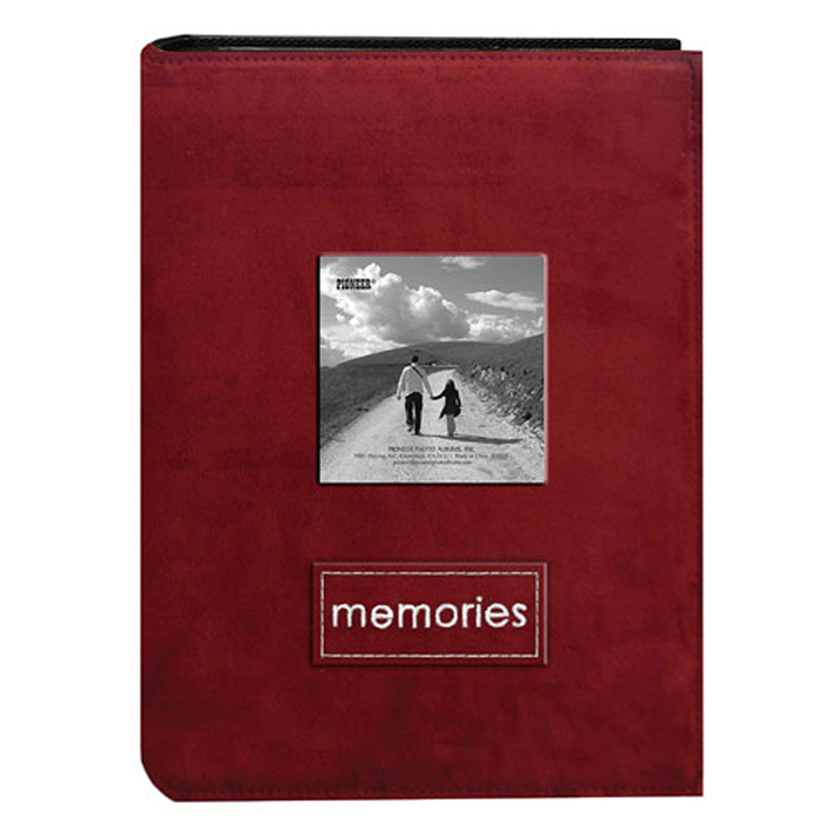 

Pioneer Photo Album Pioneer PTCH100 RASPBERRY Patch Faux Album, 4x6-100