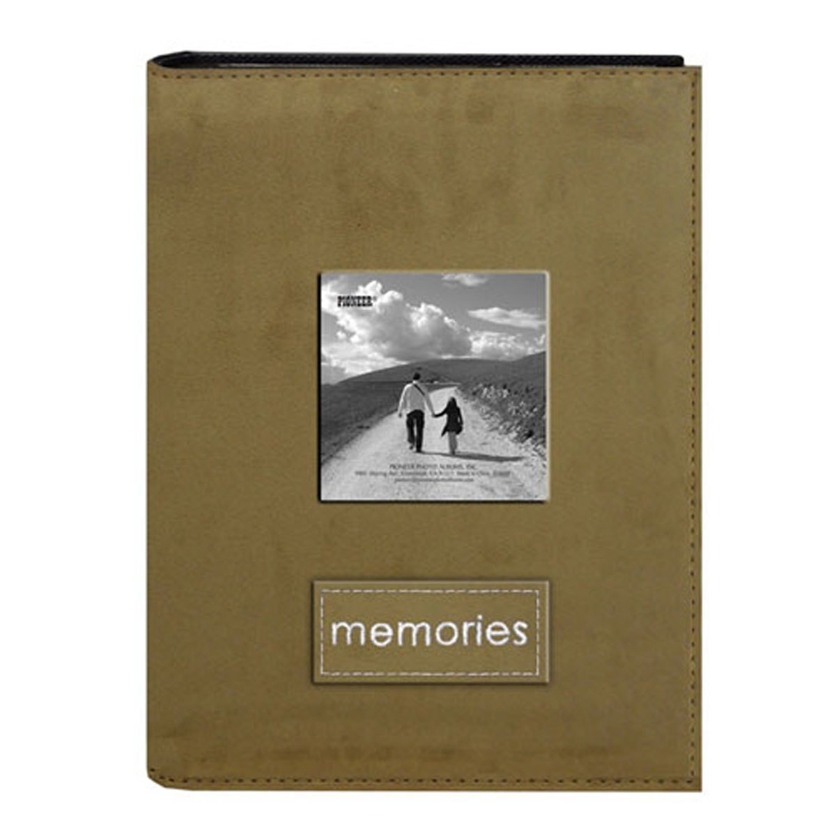 

Pioneer Photo Album Pioneer PTCH46 TAN Patch Faux Suede Album, 4x6-36