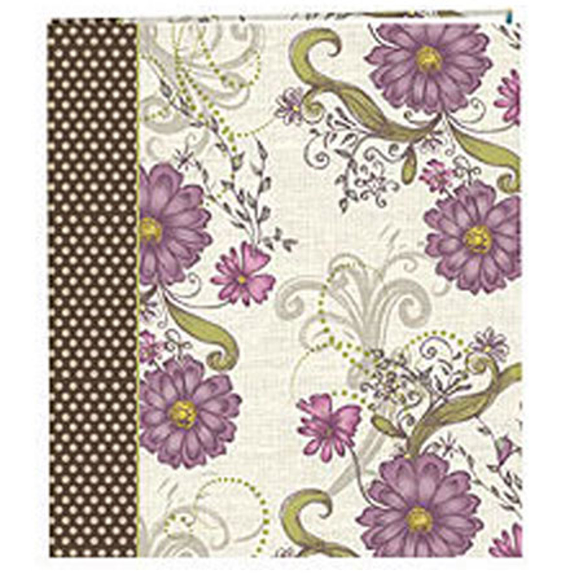 

Pioneer Photo Album Pioneer Jumbo Family Memory Album 11x14" Scrapbook, Berry Blossom