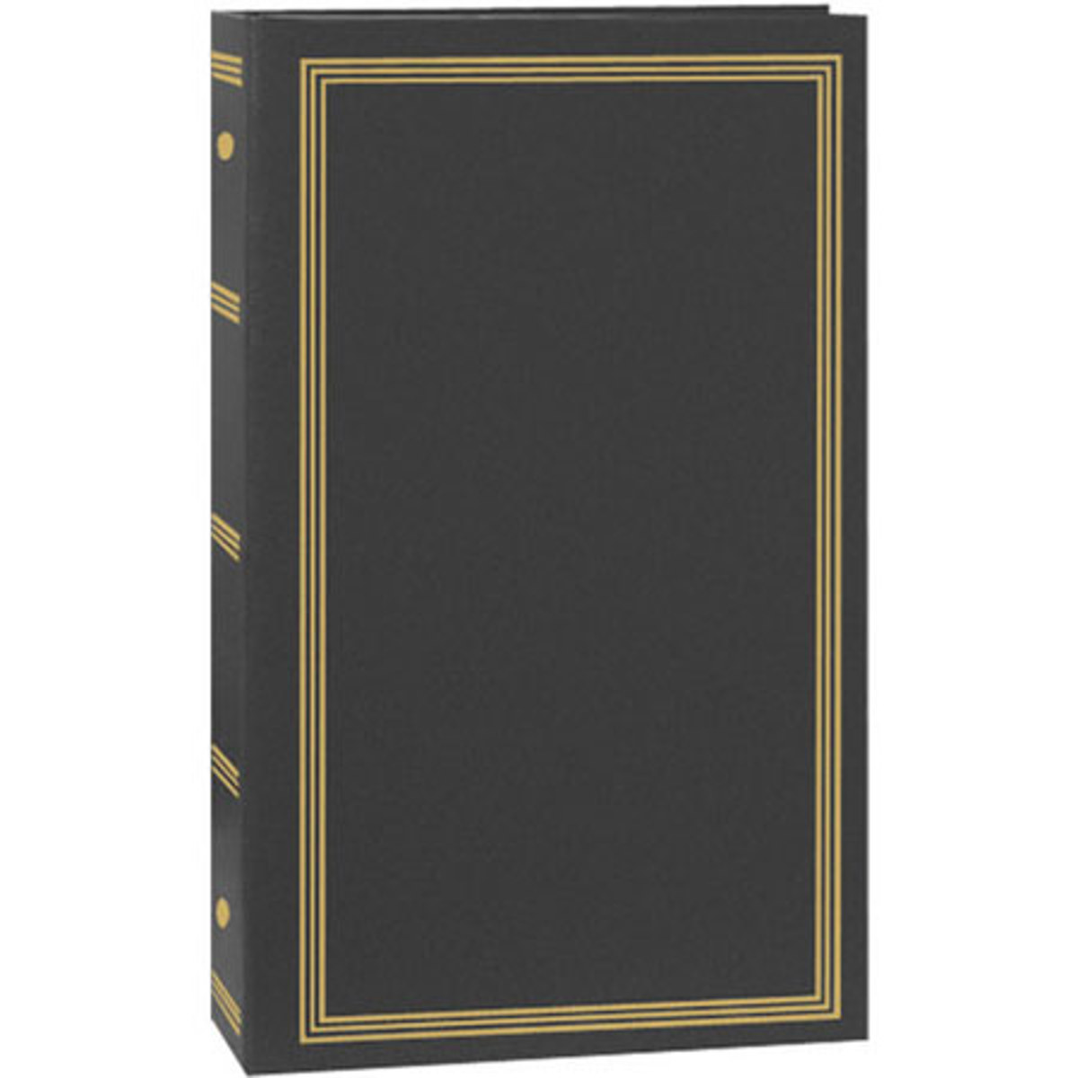 

Pioneer Photo Album Pioneer Classic 3 Ring Photo Album with Solid Covers, 4x6" Photos, Dark Gray