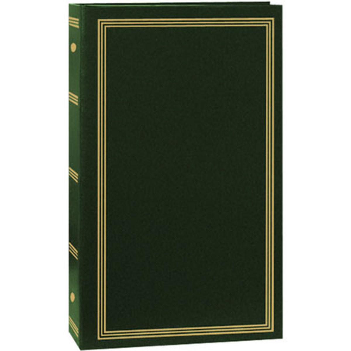 

Pioneer Photo Album Pioneer Classic 3 Ring Photo Album,Holds 300 4x6" Photos,3 Per Page,Hunter Green