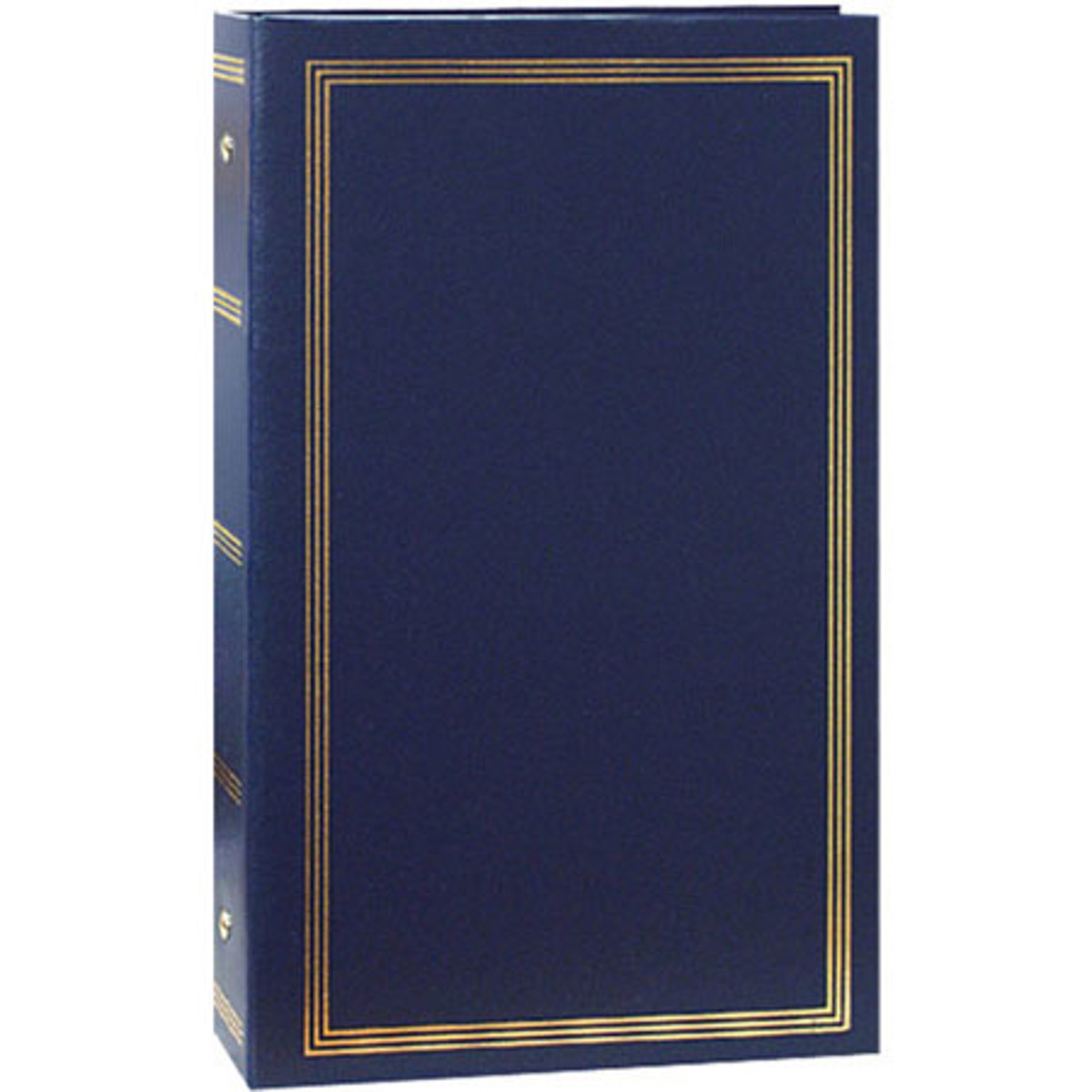 

Pioneer Photo Album Pioneer Classic 3 Ring Photo Album, Holds 300 4x6" Photos, 3 Per Page, Navy Blue