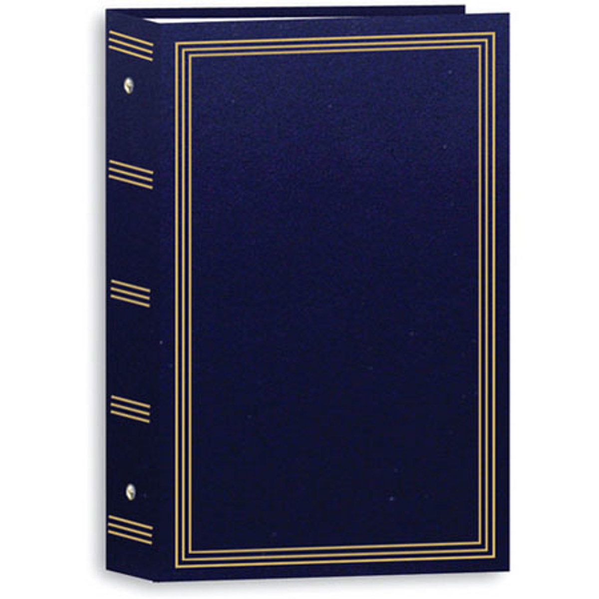 

Pioneer Photo Album Pioneer Classic 3 Ring Photo Album, Holds 504 4x6" Photos, 3 Per Page, Navy Blue