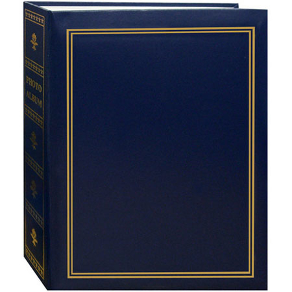 

Pioneer Photo Album Pioneer Book Style Bound Photo Album, Holds 208 4x6" Photos, Navy Blue