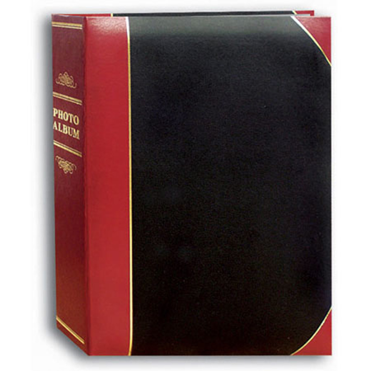 

Pioneer Photo Album Pioneer Ledger Le'Memo Bound Photo Album, Holds 200 5x7" Photos,Black Reverse
