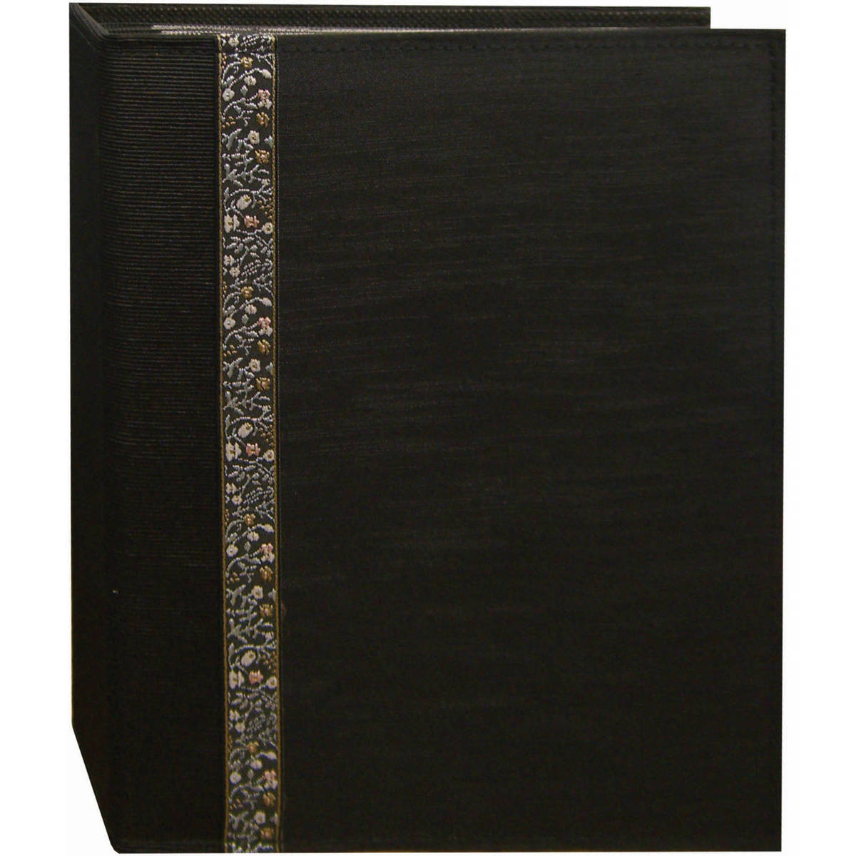 

Pioneer Photo Album Pioneer TFP246 Tone Fabric Bound Photo Album,4x6-208 - Black