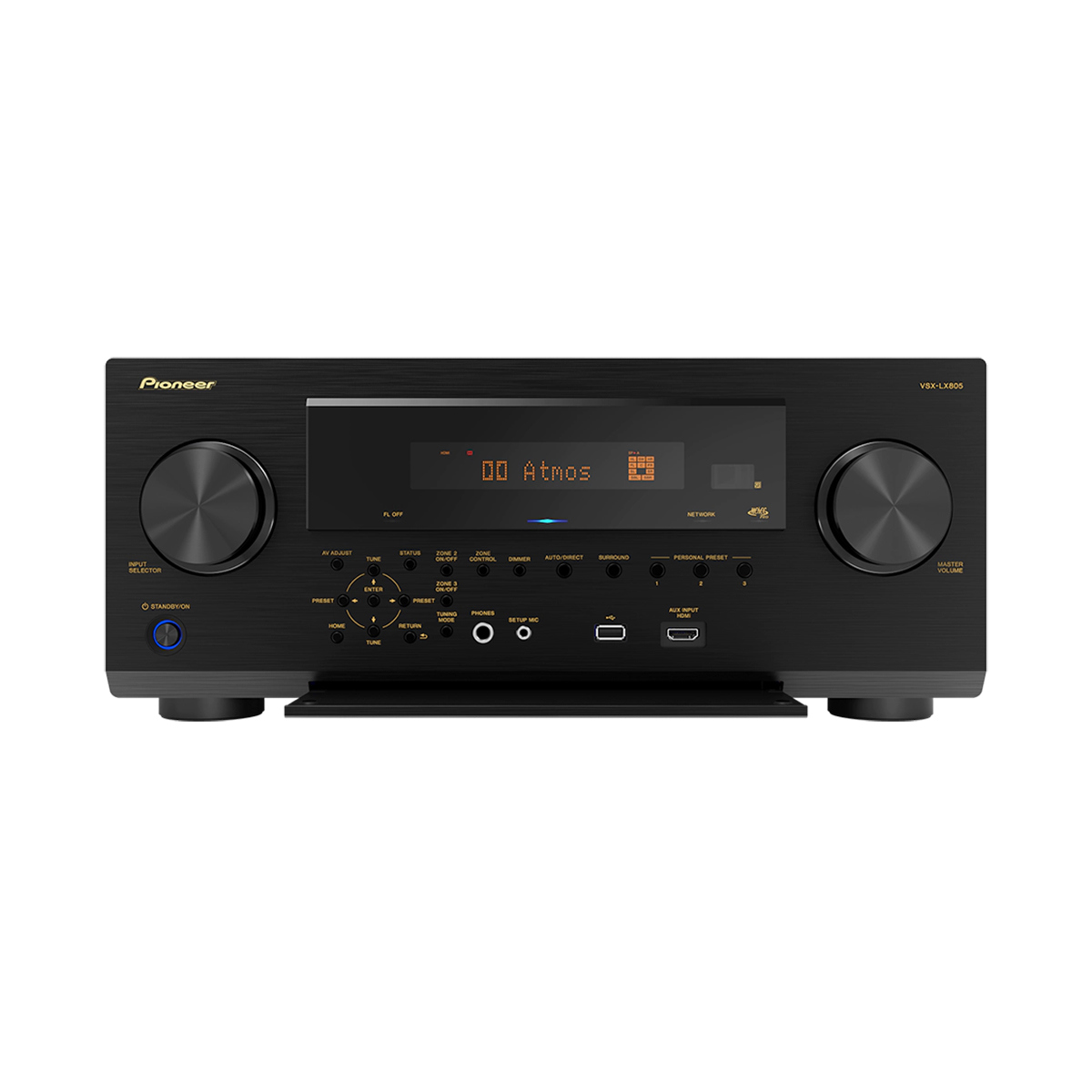 

Pioneer Home Audio Elite VSX-LX805 150W 11.4-Channel Network A/V Receiver