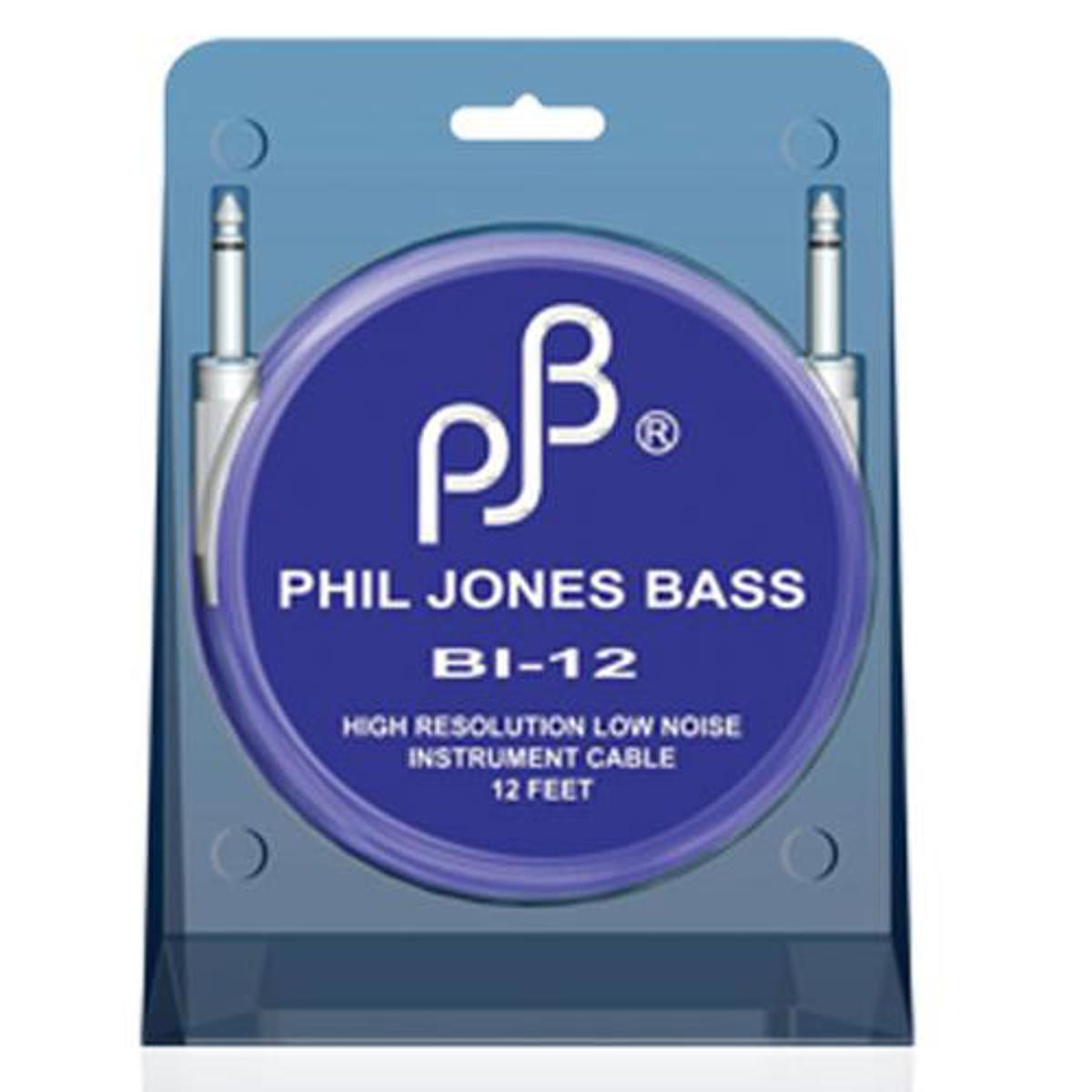 

Phil Jones Bass BI-12 12' Instrument Cable for Bass Guitar