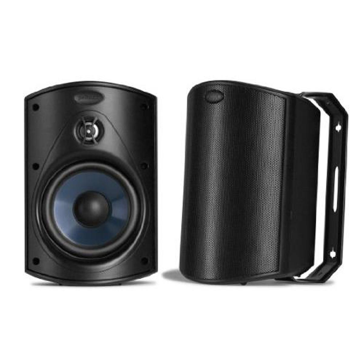 Polk Audio Atrium 4 Всепогодный наружный громкоговоритель, пара, черный #AM4085