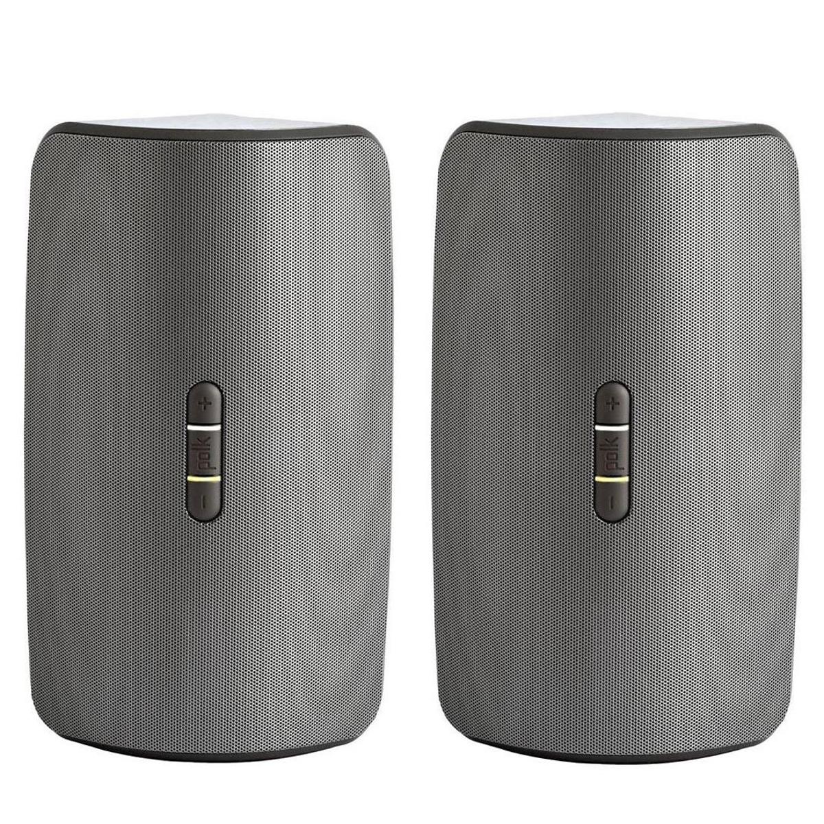 

Polk Audio 2X Omni S2R Wireless Multi Room Rechargeable Speaker, Black, Pair