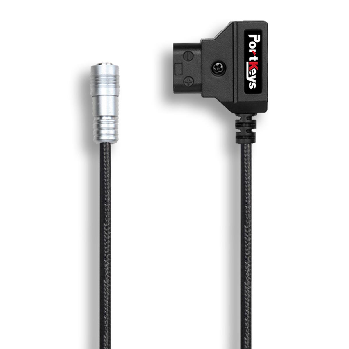 Image of Portkeys 39.37&quot; D-Tap to 4-Pin Aviation Power Cable for BM5 Series Monitors