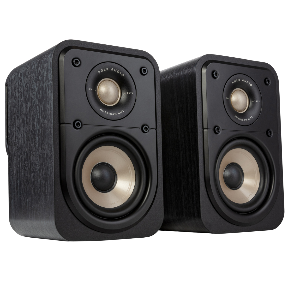 

Polk Audio Signature Elite ES10 Compact Surround Loudspeaker, Black, Pair