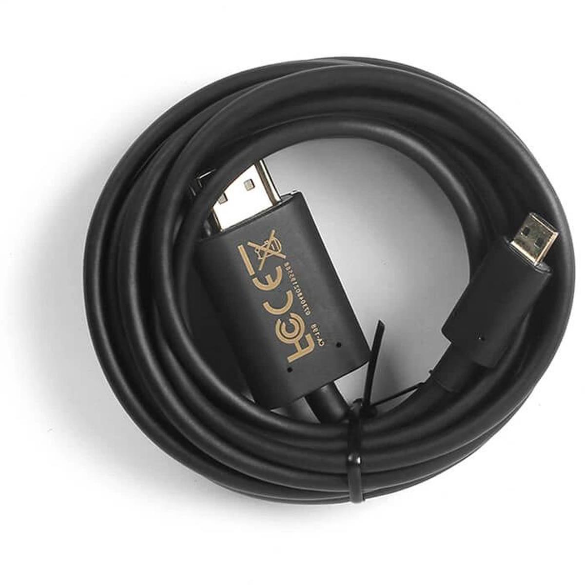 Image of Portkeys 3.2' HDMI A to Micro C Signal Cable